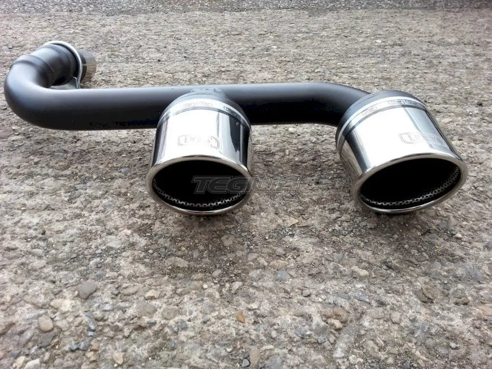 Maxton Design Exhaust TIPS Volkswagen Polo MK5 6R Fits With Double Middle Exhaust Rear Valance