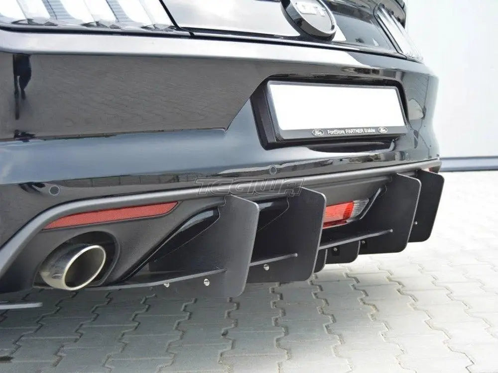 Maxton Design Ford Mustang MK6 GT - Rear Diffuser 2014-17