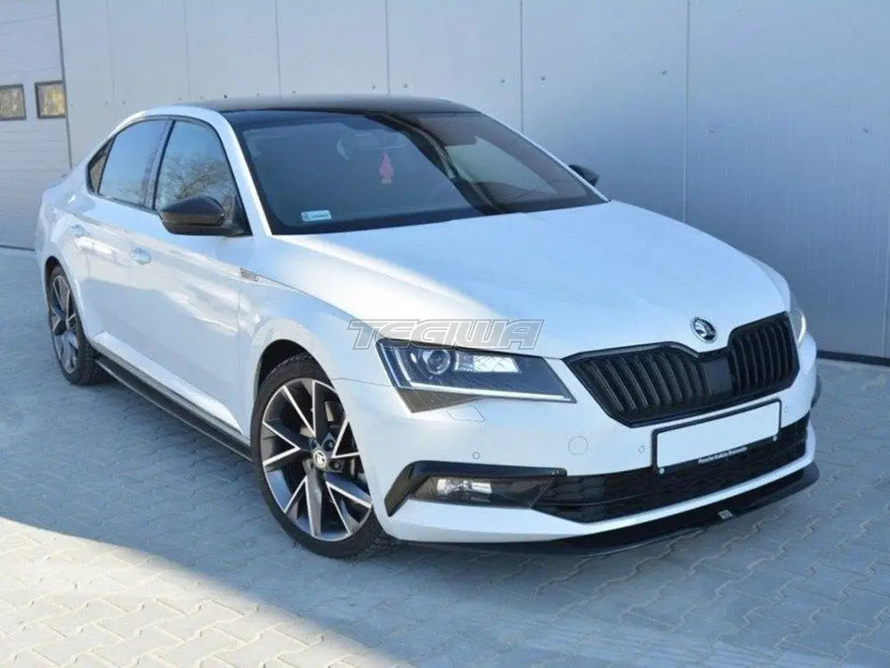 Maxton Design Frames For Lights Skoda Superb III