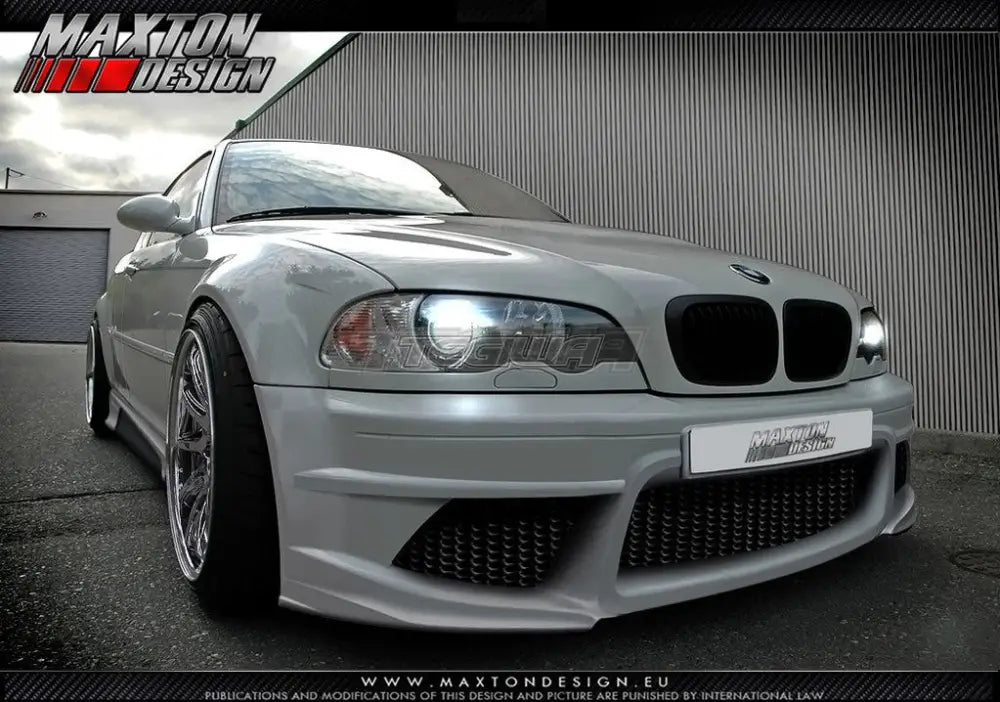 Maxton Design Front Bumper BMW 3-Series E46 - 4 Door Saloon Generation V