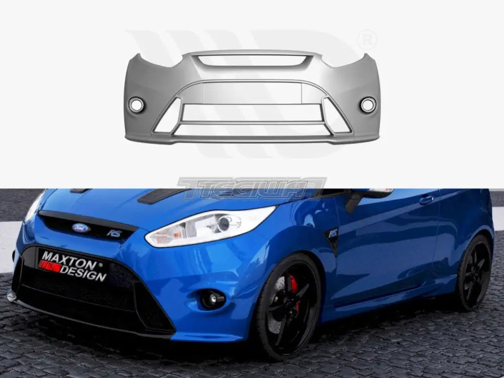 Maxton Design Front Bumper Fiesta MK7 Facelift Focus RS Style 01-17