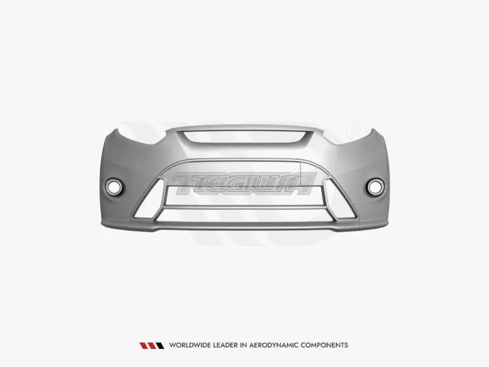 Maxton Design Front Bumper Fiesta MK7 Facelift Focus RS Style 01-17