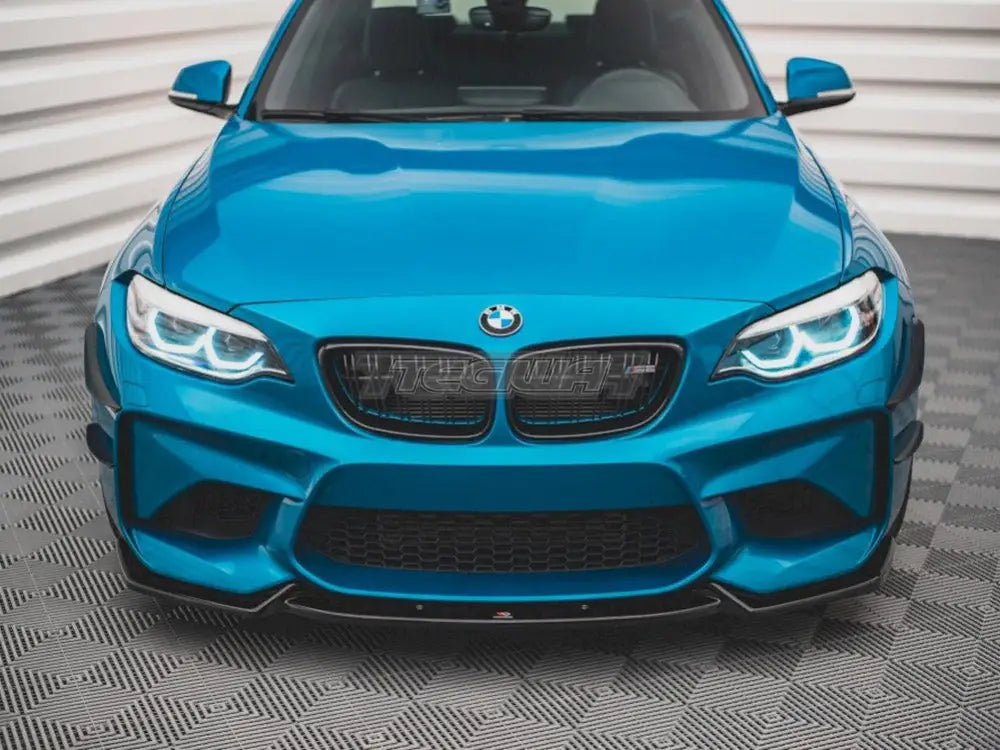 Maxton Design Front Bumper Wings Canards BMW M2 F87 01-20