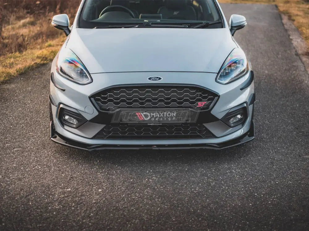 Maxton Design Front Bumper Wings Canards V.3 Ford Fiesta MK8 ST ST-Line 2017-