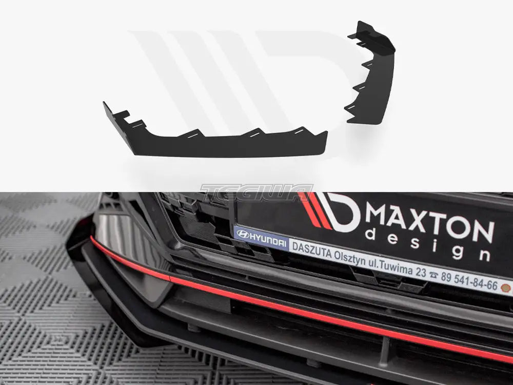 Maxton Design Front Flaps Hyundai I20 N MK3 2020-