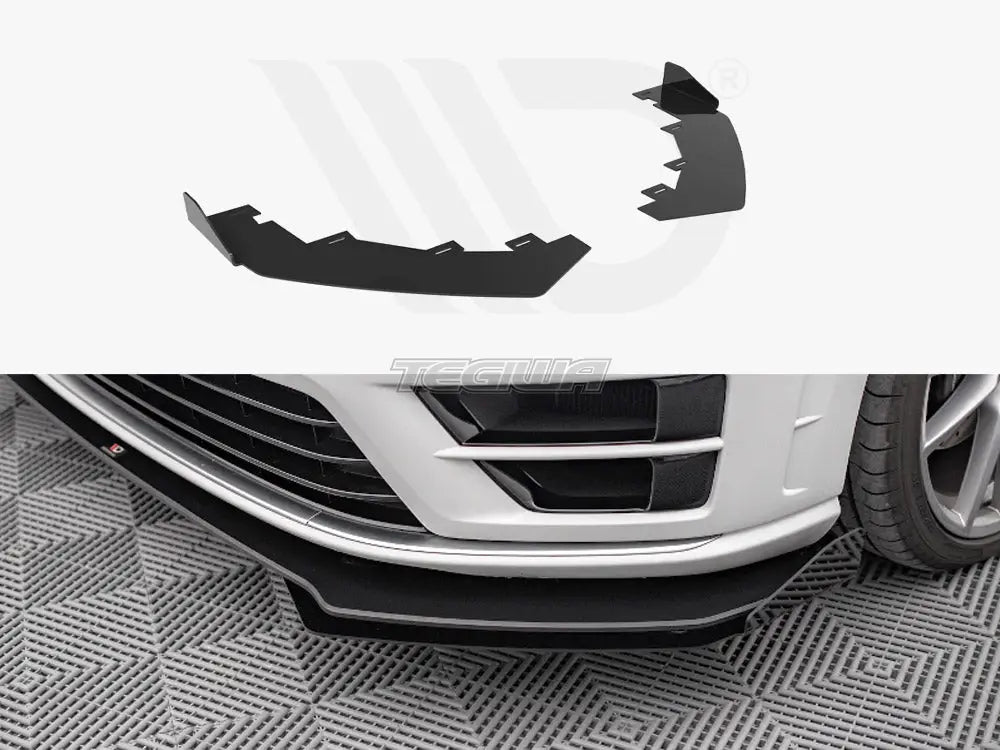 Maxton Design Front Flaps Volkswagen Golf R Mk7