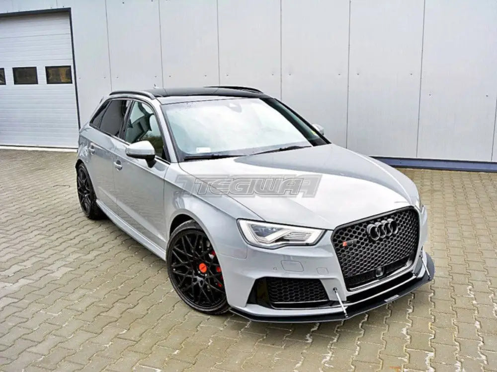 Maxton Design Front Racing Splitter Audi RS3 8VA Sportback Pre-facelift 15-16