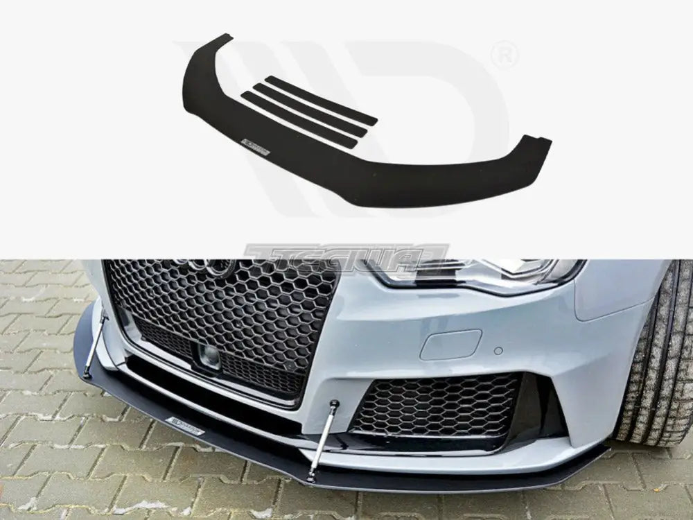 Maxton Design Front Racing Splitter Audi RS3 8VA Sportback Pre-facelift 15-16