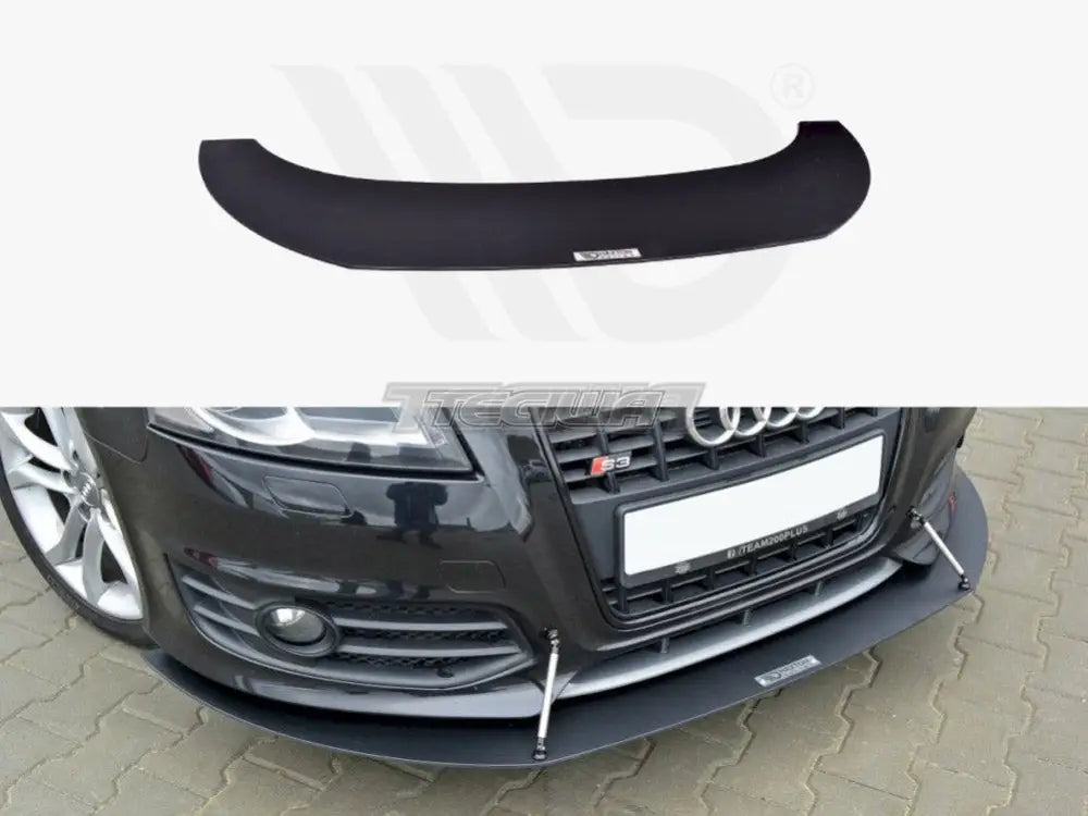 Maxton Design Front Racing Splitter Audi S3 8P Facelift Model 09-13