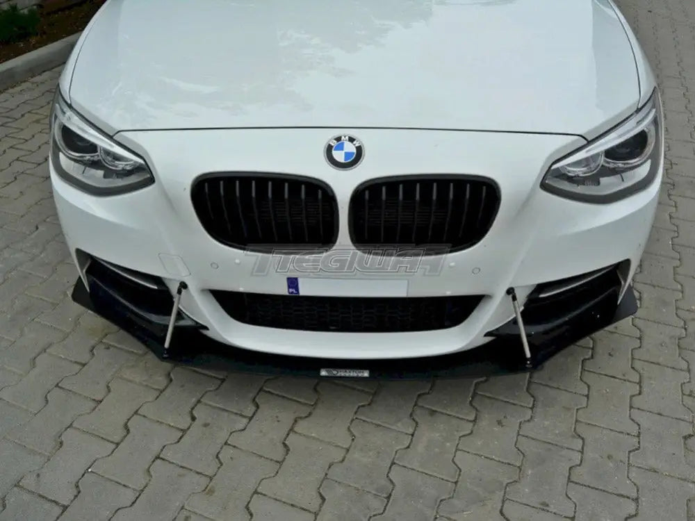 Maxton Design Front Racing Splitter BMW 1-Series F20 F21 M-power Preface 11-15