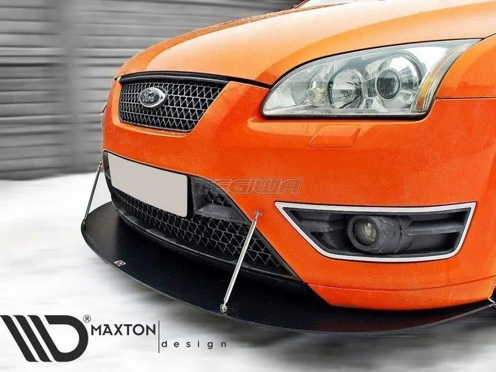 Maxton Design Front Racing Splitter Ford Focus II ST Preface Model