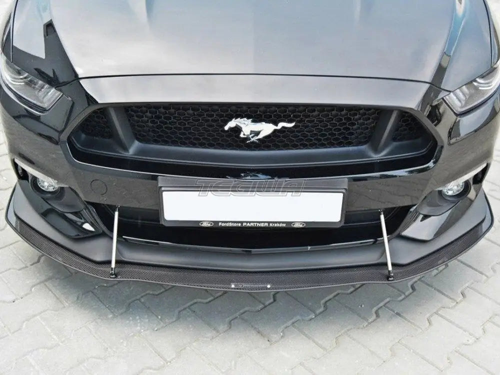 Maxton Design Front Racing Splitter - Ford Mustang MK6 GT 2014-17