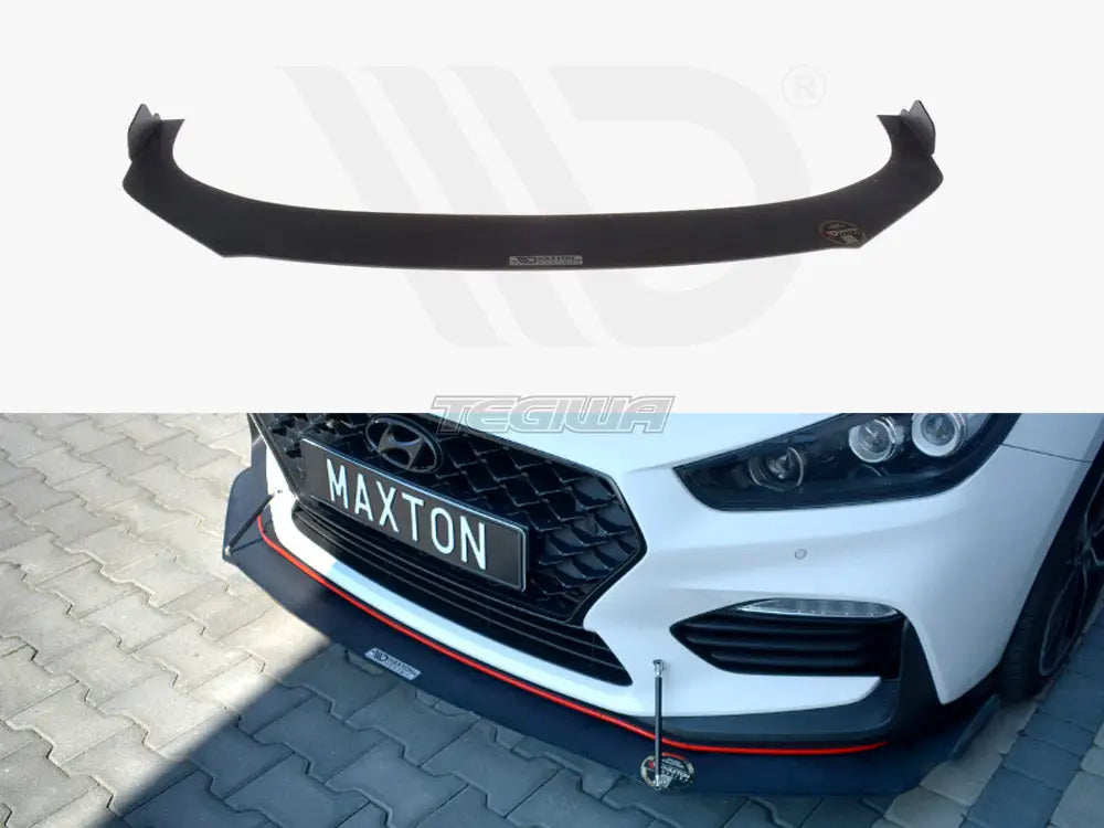 Maxton Design Front Racing Splitter Hyundai I30 MK3 N 01-20