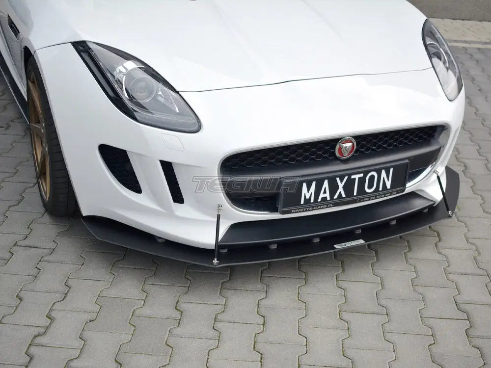 Maxton Design Front Racing Splitter Jaguar F Type 2013-16