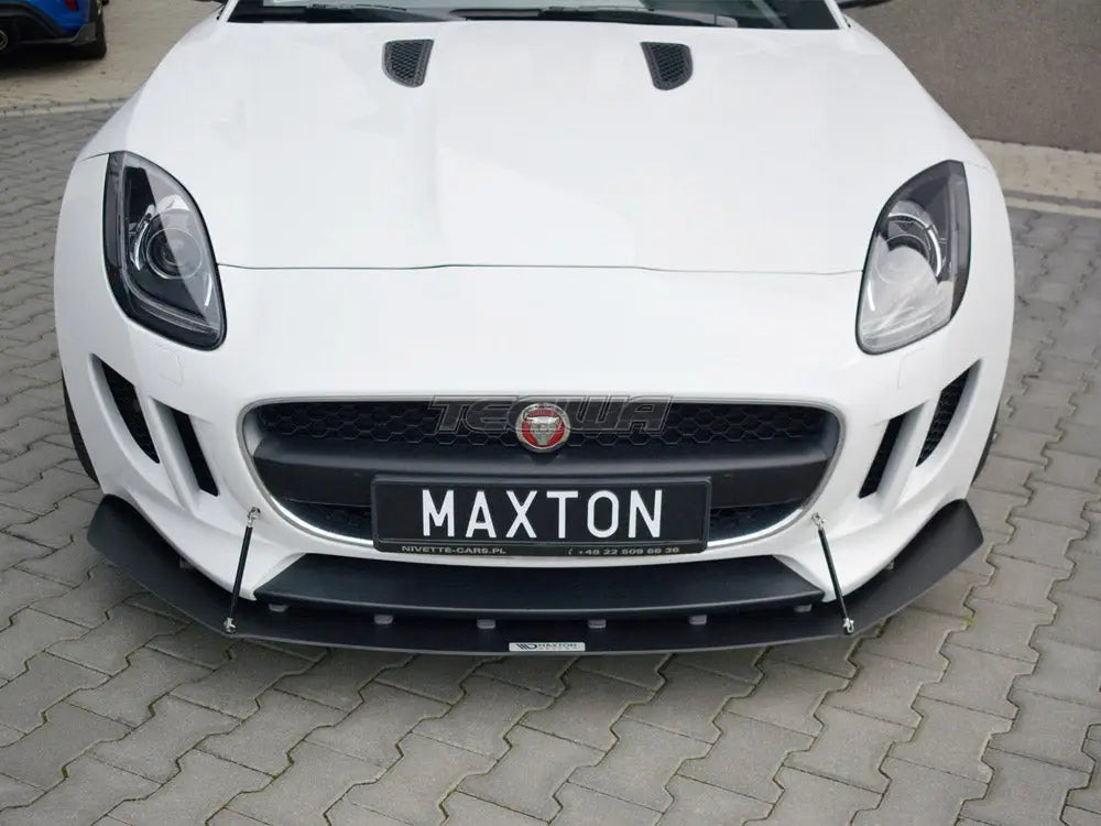 Maxton Design Front Racing Splitter Jaguar F Type 2013-16