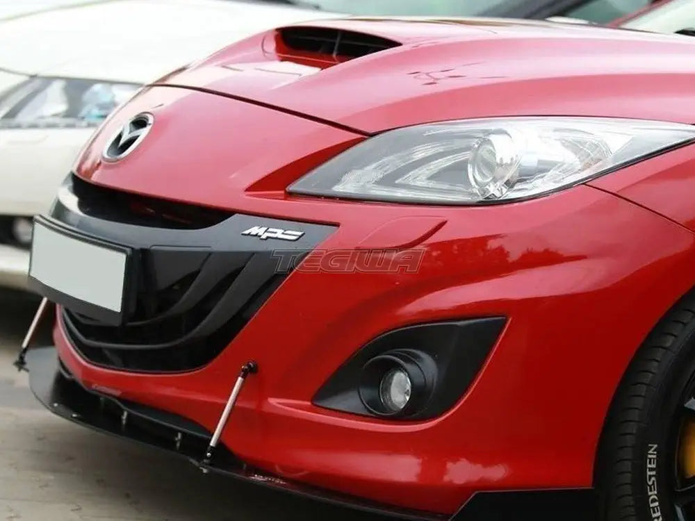 Maxton Design Front Racing Splitter Mazda 3 MK2 MPS