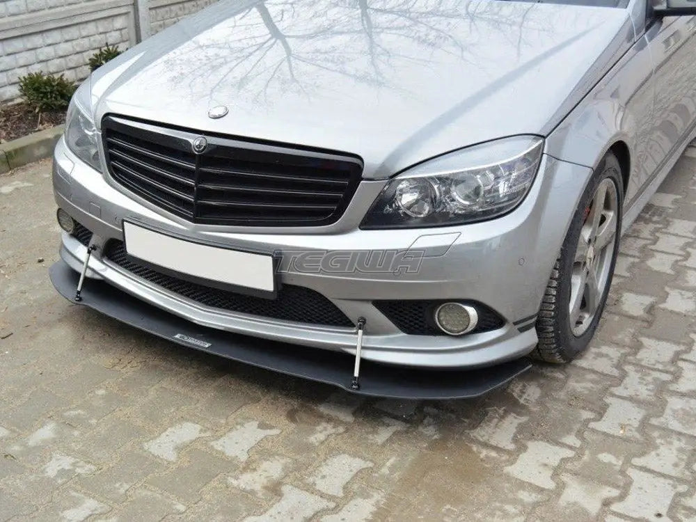 Maxton Design Front Racing Splitter Mercedes C W204 Amg-line Preface