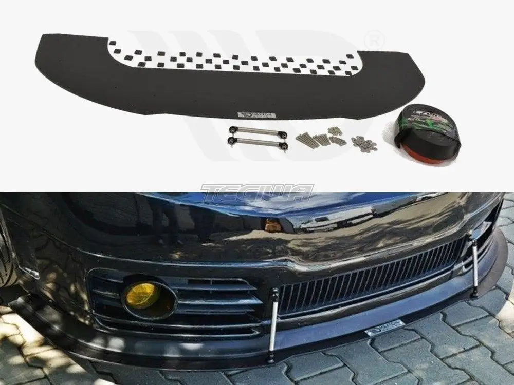 Maxton Design Front Racing Splitter Skoda Fabia I RS + EZ LIP PRO