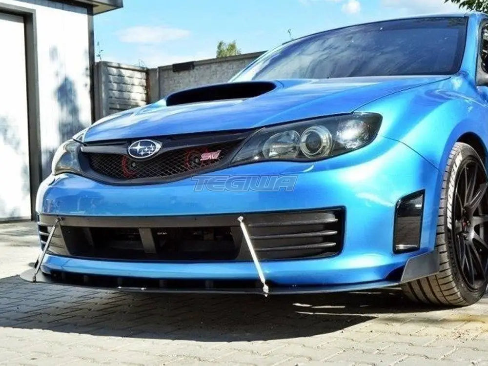 Maxton Design Front Racing Splitter Subaru Impreza WRX STI 09-11