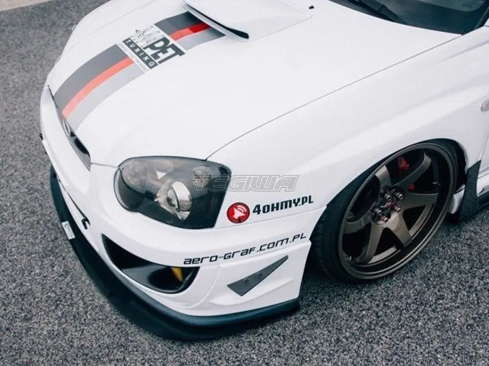 Maxton Design Front Racing Splitter Subaru Impreza WRX STI Blobeye