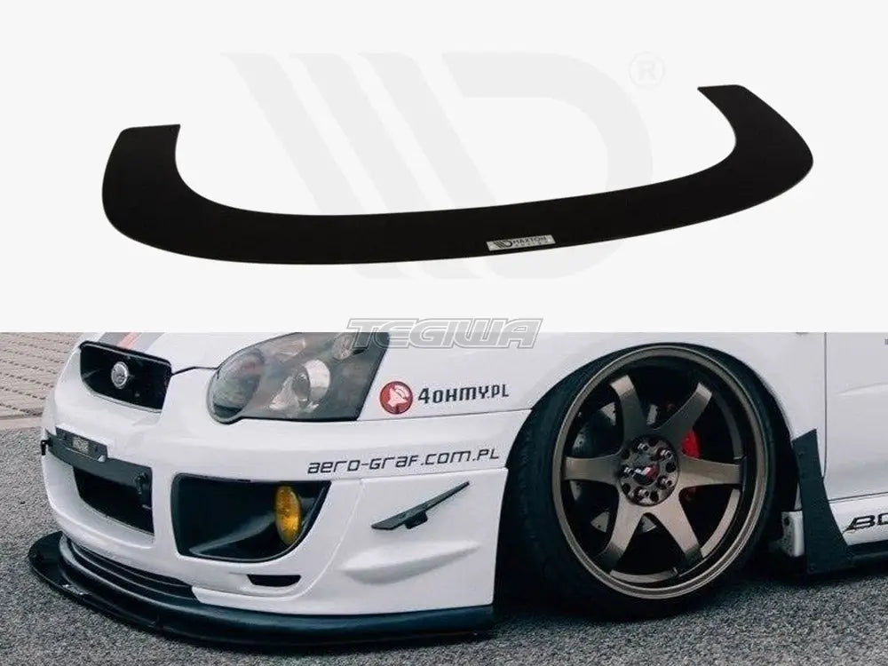 Maxton Design Front Racing Splitter Subaru Impreza WRX STI Blobeye