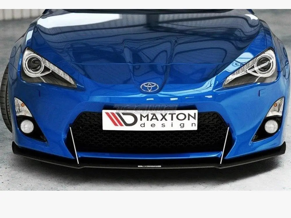 Maxton Design Front Racing Splitter Toyota GT86 12-16