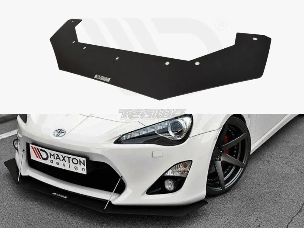 Maxton Design Front Racing Splitter Toyota GT86 Rb-design 12-16