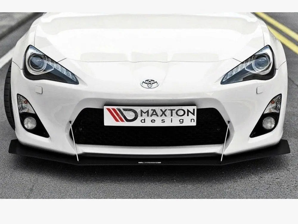 Maxton Design Front Racing Splitter Toyota GT86 Rb-design 12-16