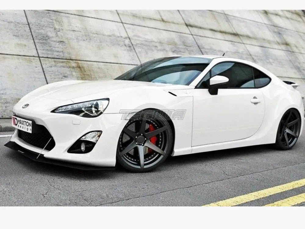 Maxton Design Front Racing Splitter Toyota GT86 Rb-design 12-16