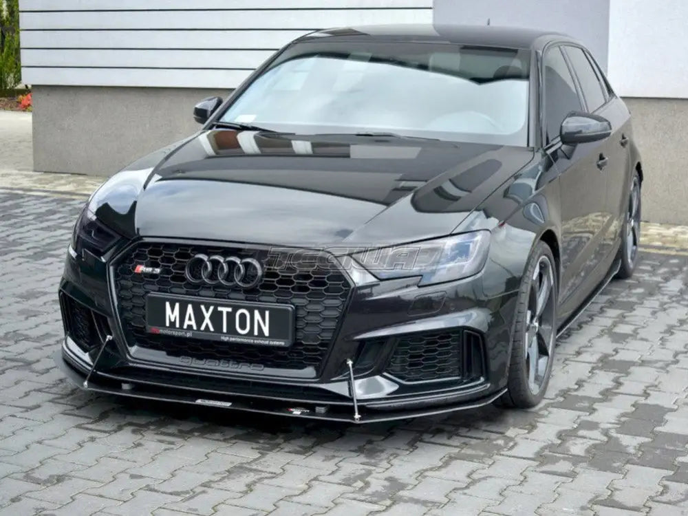 Maxton Design Front Racing Splitter V.1 Audi RS3 8V Facelift Sportback 2017-20