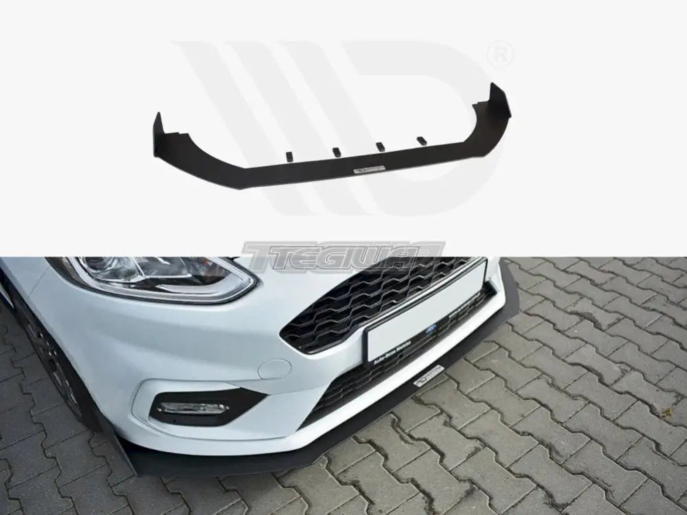 Maxton Design Front Racing Splitter V.1 Fiesta MK8 ST ST-Line 2017-