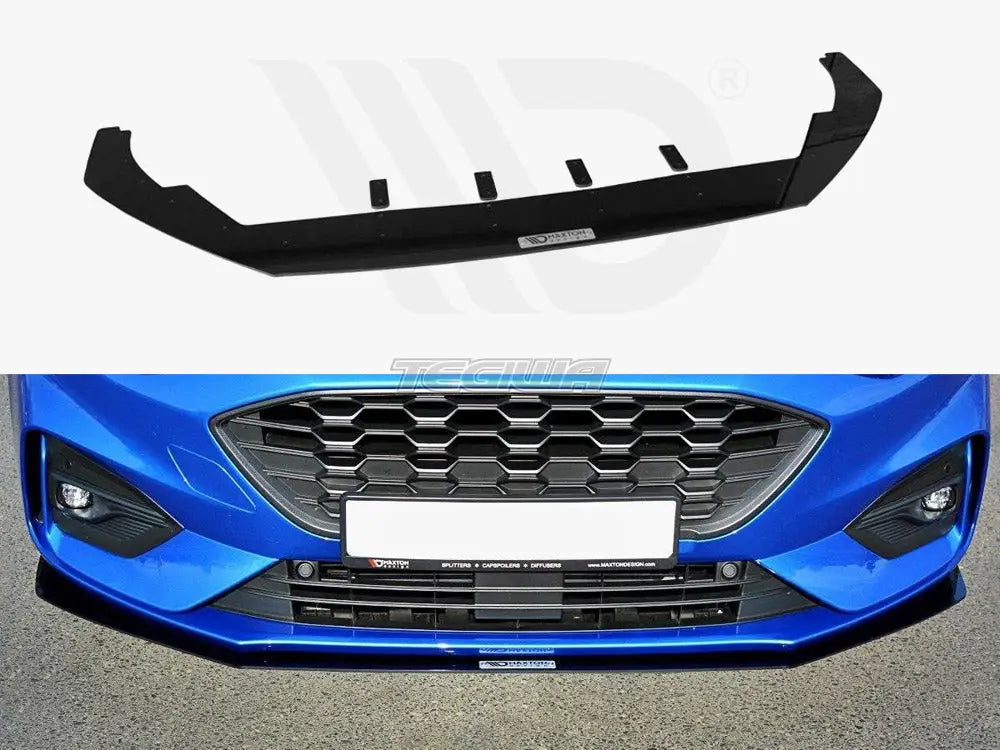 Maxton Design Front Racing Splitter V.1 Ford Focus MK4 ST ST-Line