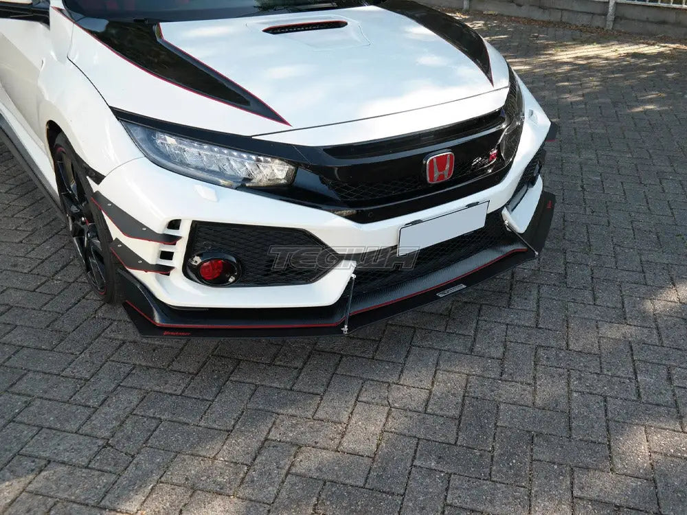 Maxton Design Front Racing Splitter V.1 Honda Civic MK10 Type-r 2017-UP