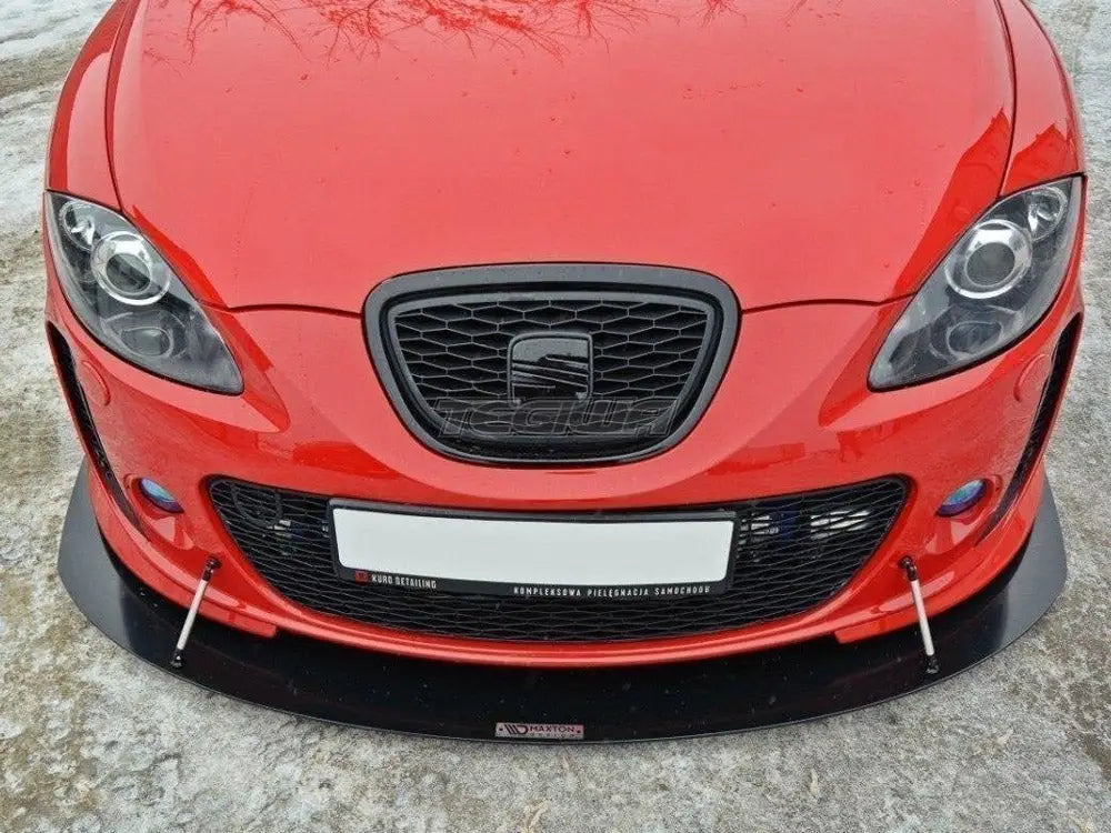 Maxton Design Front Racing Splitter V.1 Seat Leon MK2 MS Design