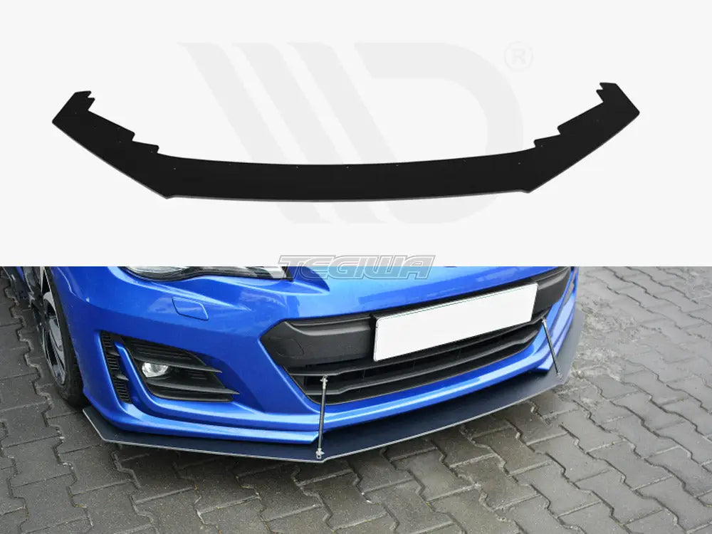 Maxton Design Front Racing Splitter V.1 Subaru BRZ Facelift 17-20