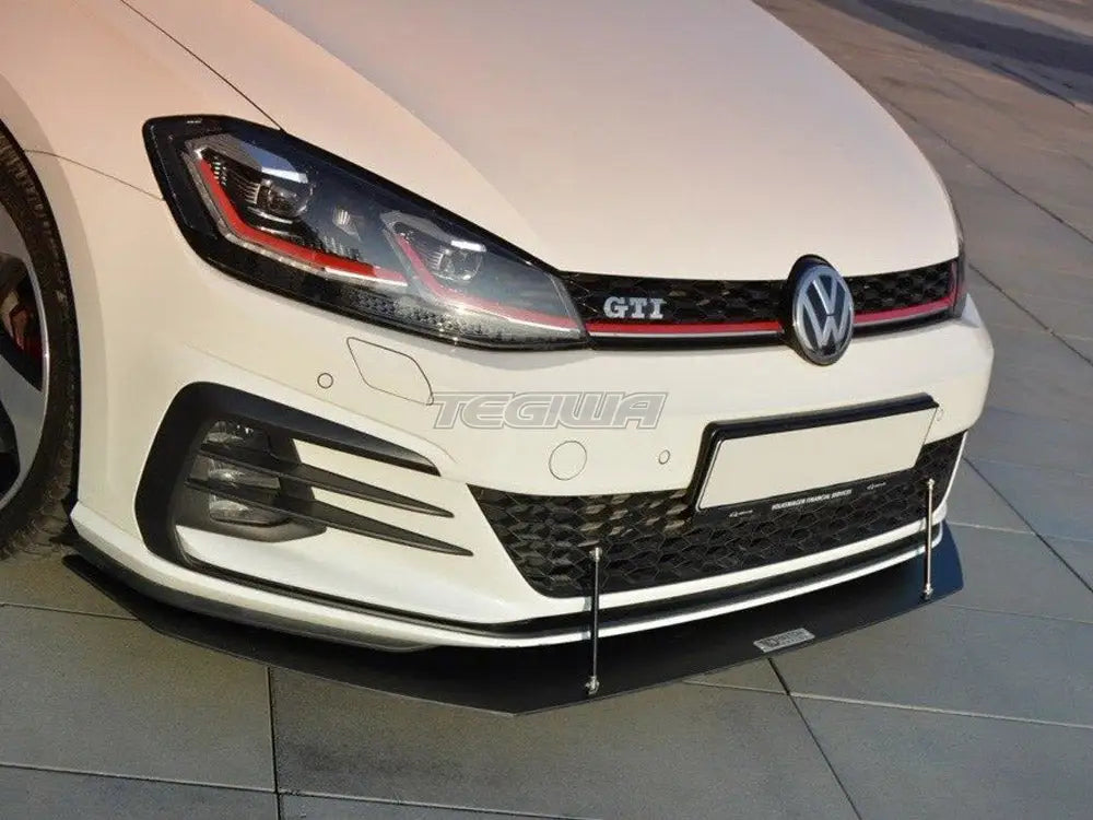 Maxton Design Front Racing Splitter V.1 Volkswagen Golf GTI MK7.5 17-19