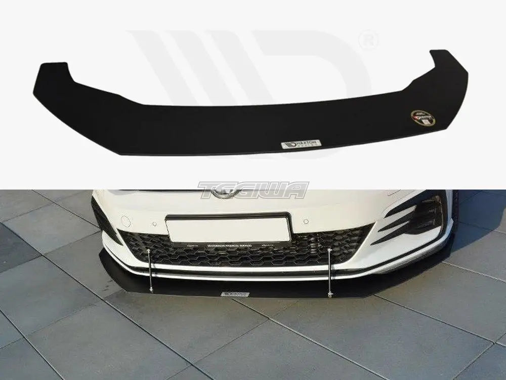 Maxton Design Front Racing Splitter V.1 Volkswagen Golf GTI MK7.5 17-19