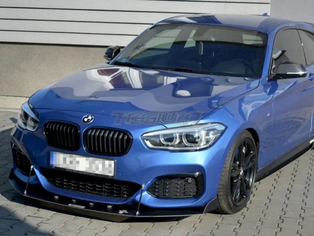 Maxton Design Front Racing Splitter V.2 BMW 1-Series F20 F21 M-power Facelift 2015-19