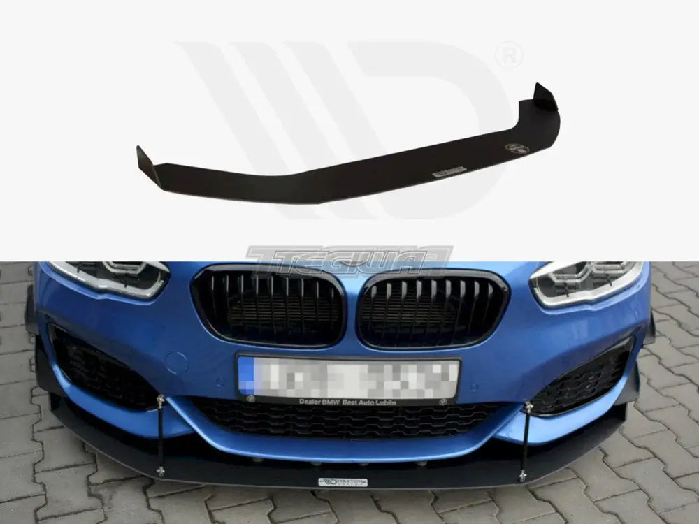 Maxton Design Front Racing Splitter V.2 BMW 1-Series F20 F21 M-power Facelift 2015-19