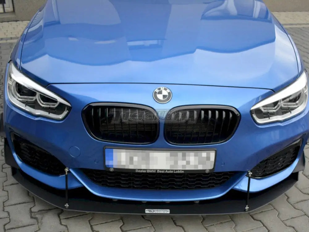 Maxton Design Front Racing Splitter V.2 BMW 1-Series F20 F21 M-power Facelift 2015-19