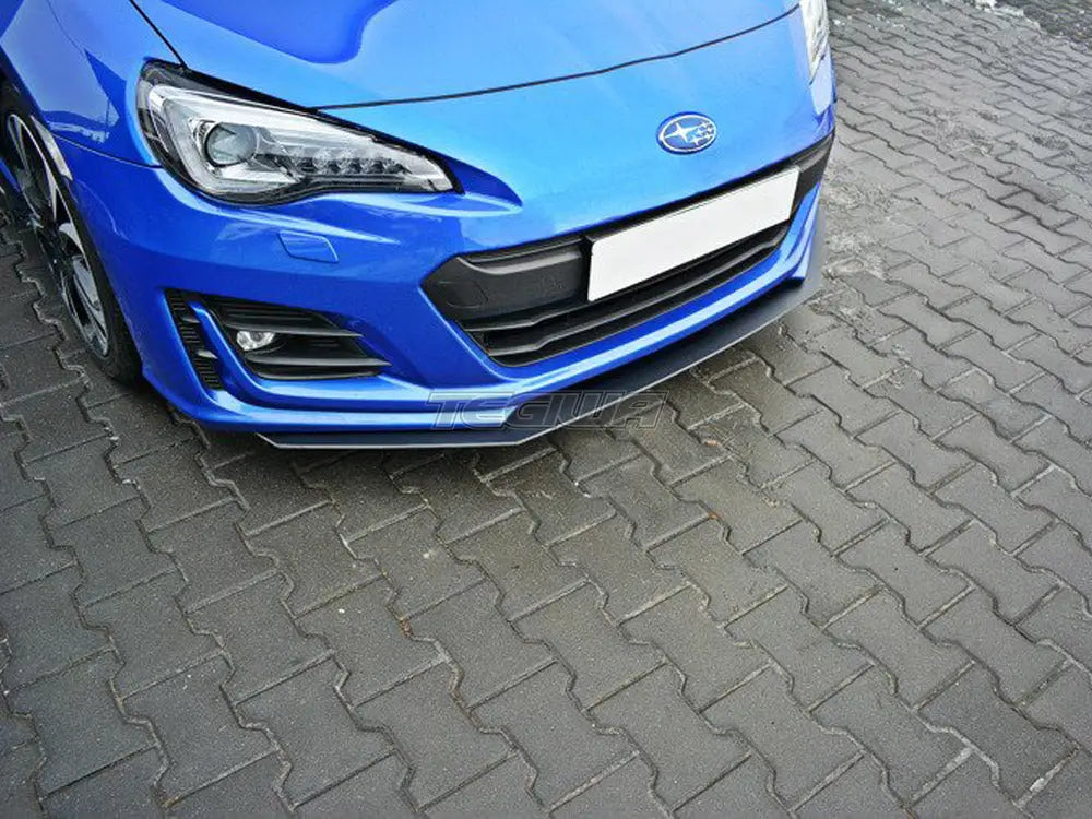 Maxton Design Front Racing Splitter V.2 Subaru BRZ Facelift 01-20