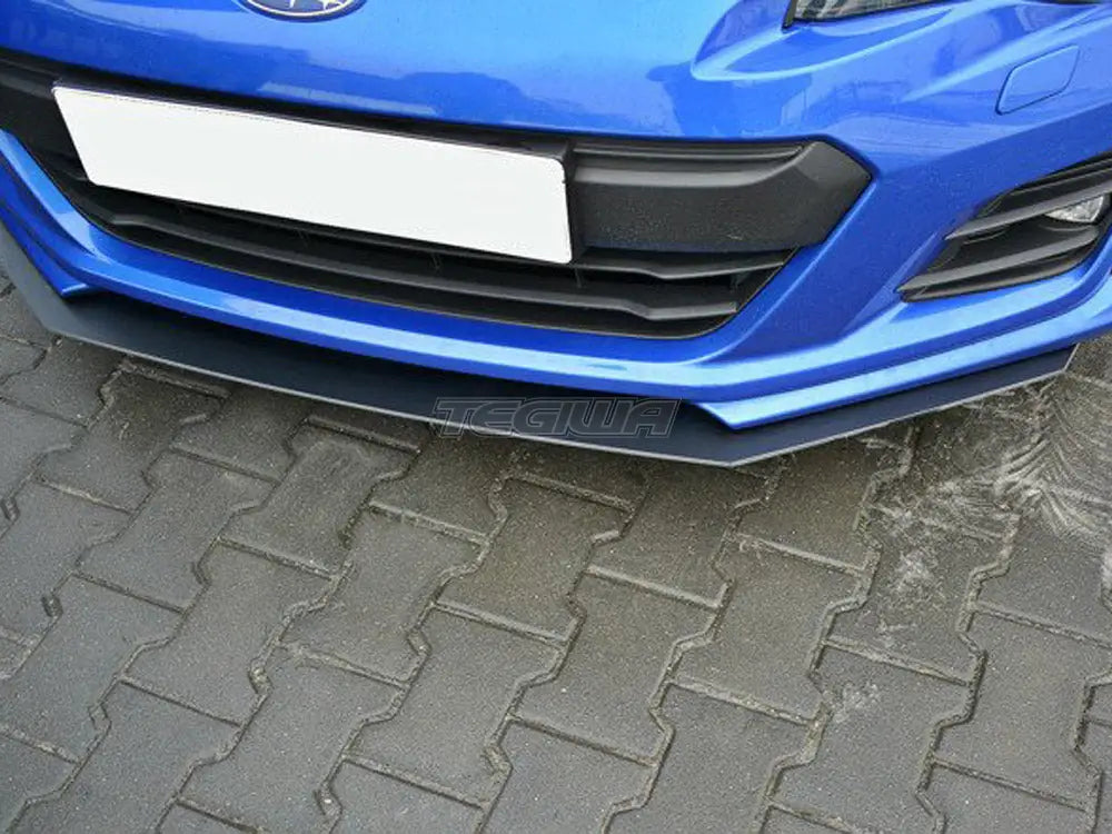 Maxton Design Front Racing Splitter V.2 Subaru BRZ Facelift 01-20