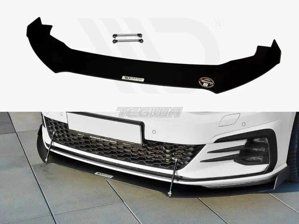 Maxton Design Front Racing Splitter V.2 Volkswagen Golf GTI MK7.5 17-19