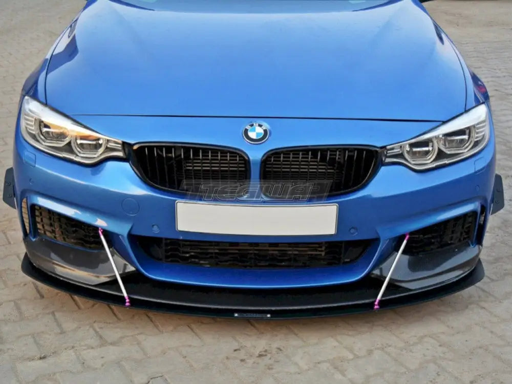 Maxton Design Front Racing Splitter V.3 BMW 4-Series F32 M-sport & M-performance 13-16