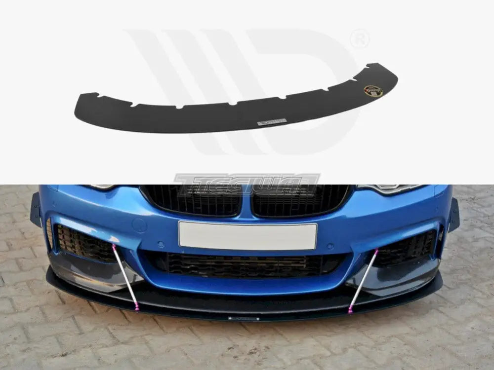 Maxton Design Front Racing Splitter V.3 BMW 4-Series F32 M-sport & M-performance 13-16