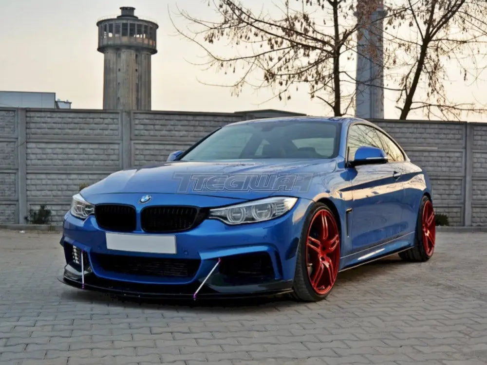 Maxton Design Front Racing Splitter V.3 BMW 4-Series F32 M-sport & M-performance 13-16