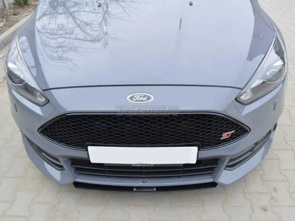 Maxton Design Front Racing Splitter V.3 Ford Focus 3 ST Facelift