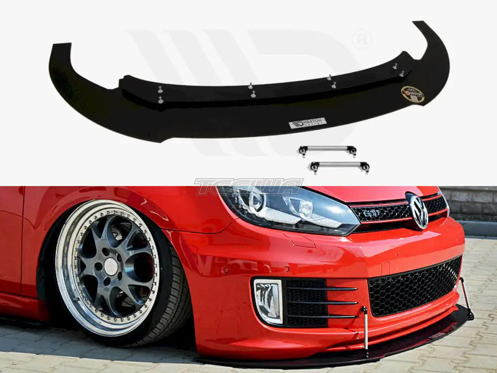 Maxton Design Front Racing Splitter Volkswagen Golf MK6 GTI 35TH