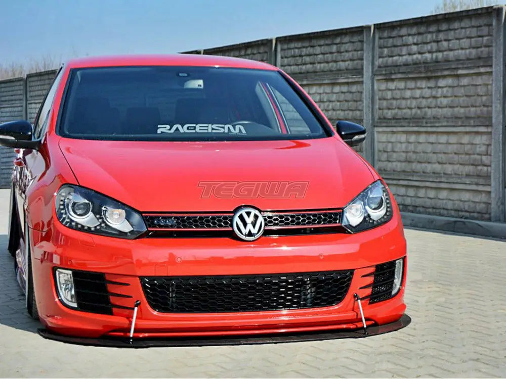 Maxton Design Front Racing Splitter Volkswagen Golf MK6 GTI 35TH