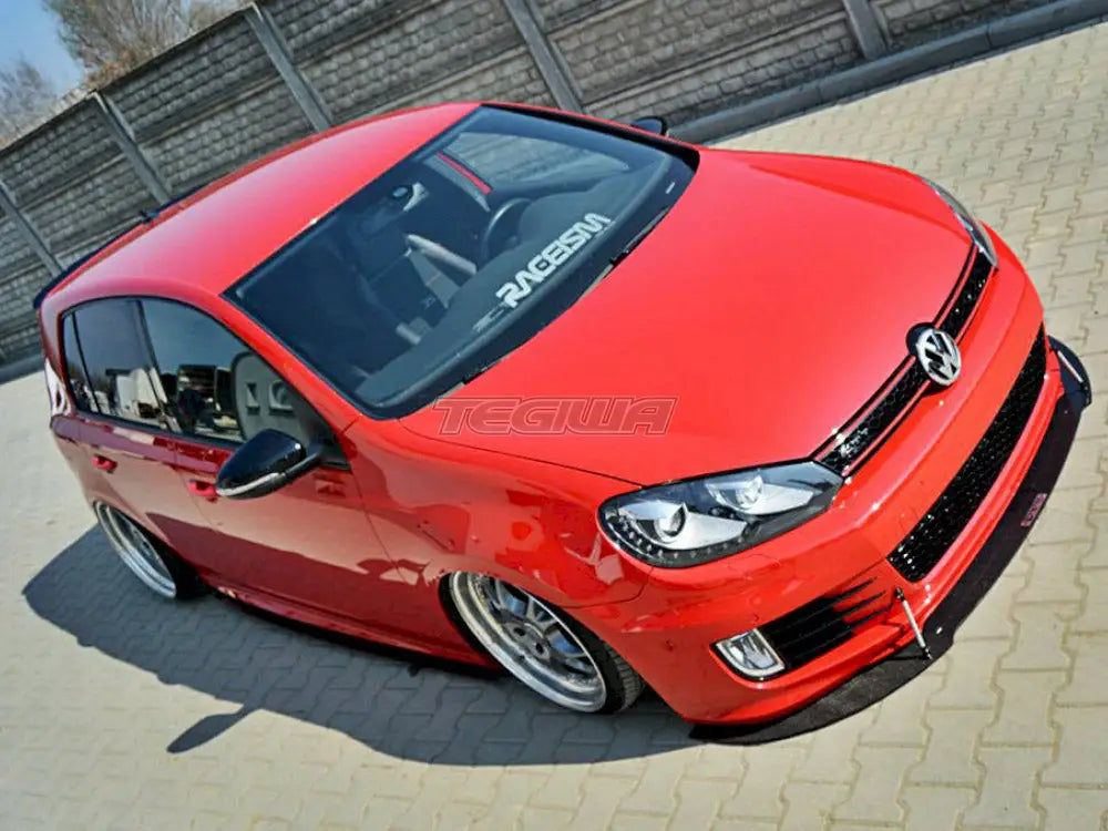 Maxton Design Front Racing Splitter Volkswagen Golf MK6 GTI 35TH